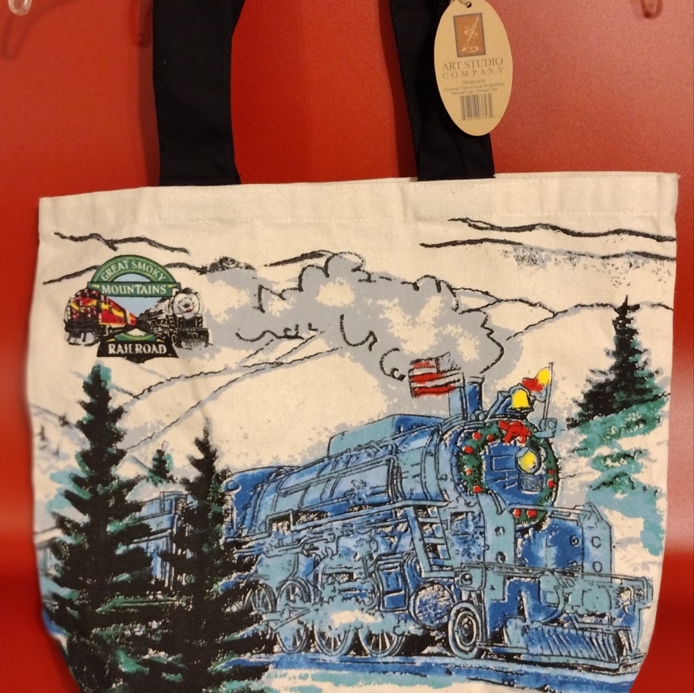 2 Polar Express Tote Bags